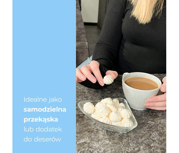 AmerPharma Locco 48 kcal Niskokaloryczne bezy proteinowe  Naturalne - 1503766 - zdjęcie 5